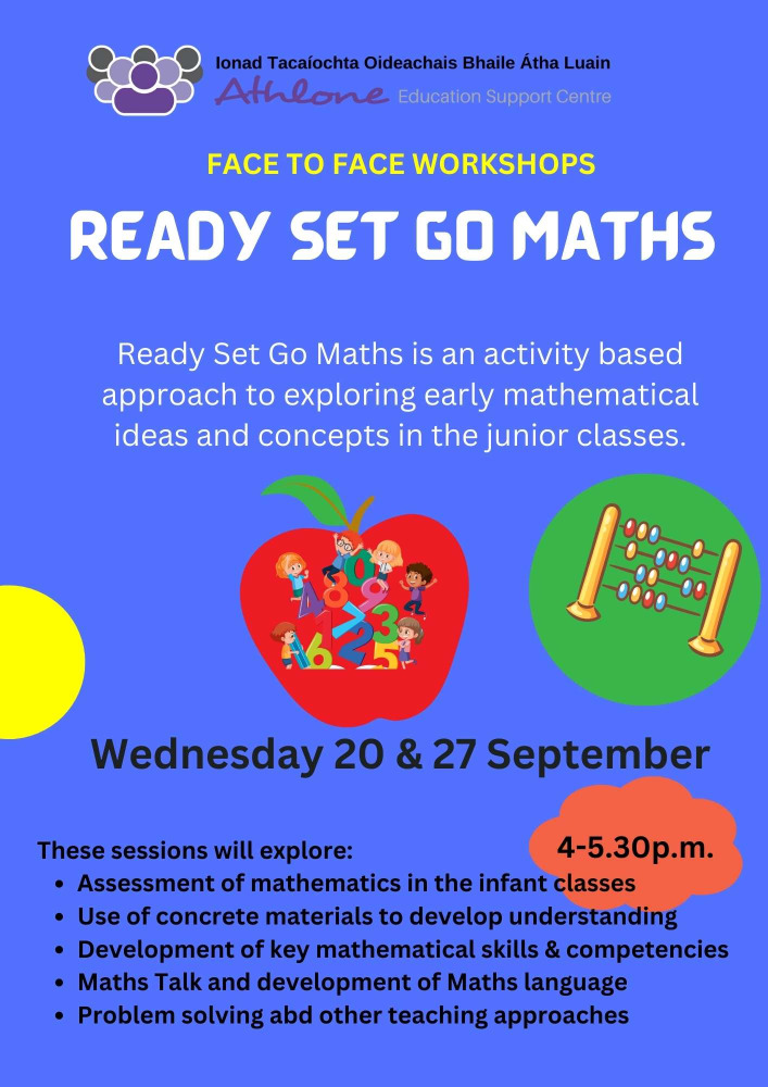 LC2387A Ready Set Go MathsPrimary to Athlone Education