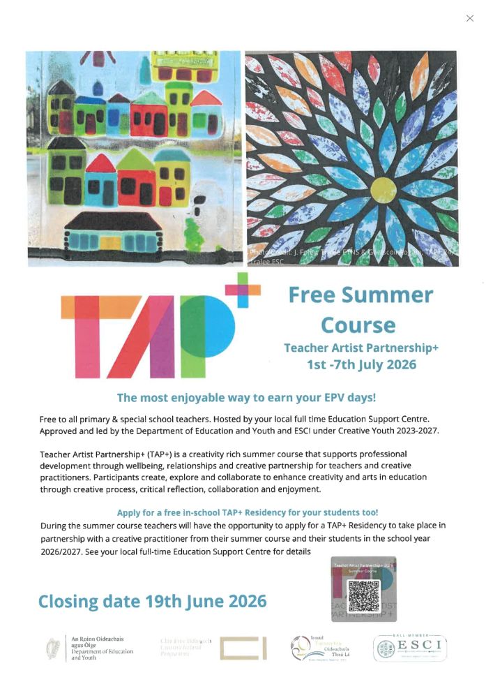 tap poster information for summer course page 0001