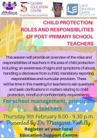 LC23-17SP Child Protection: Roles & Responsibilities of Teachers in Post Primary Schools
