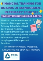 LC22-109A Financial Training for Boards of Management in Primary Schools