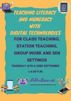LC21-92A Teaching Literacy & Numeracy with Digital Technologies: A Series of Two Sessions