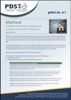 LC21-115A Meitheal Information Session for Primary Principals with a Minimum of 5 Years Experience 