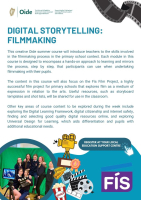24AE403 Digital Storytelling - Filmmaking
