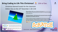 LC25-138A: Christmas Online Scratch Class for the Classroom (Teachers and Students)